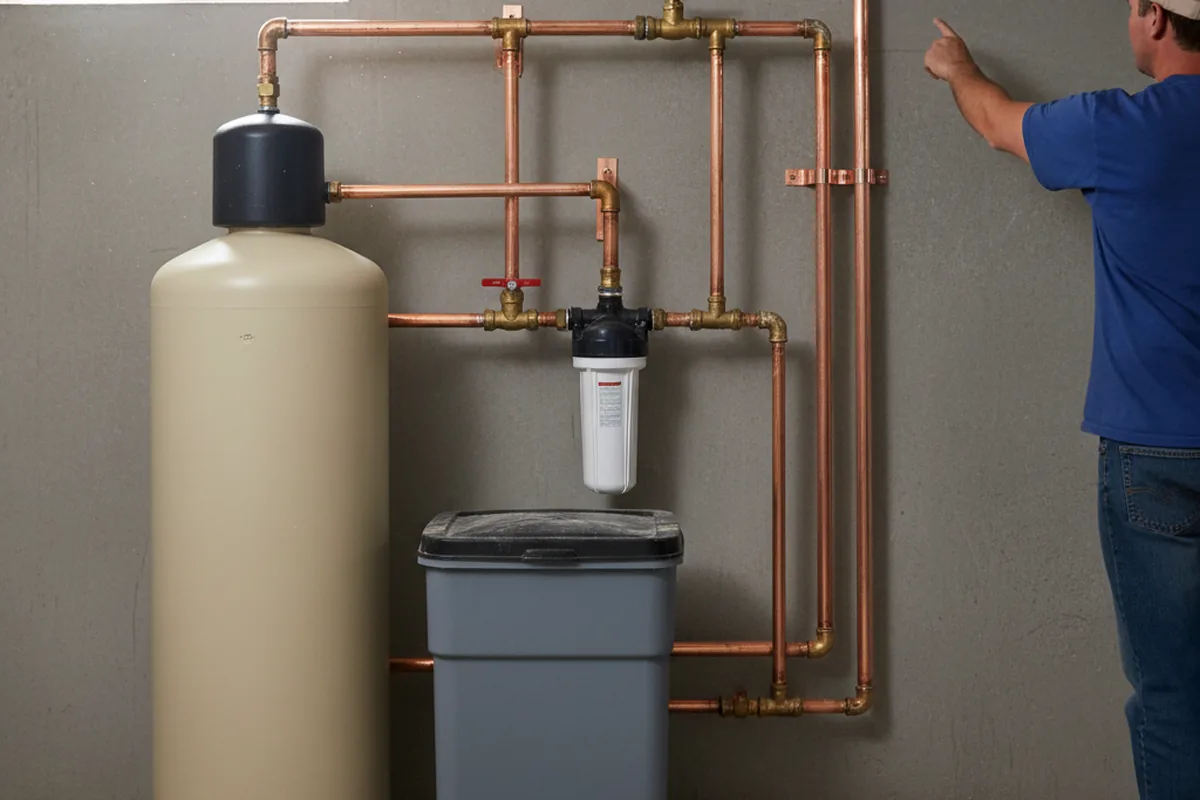 Whole-house water treatment system installed in North Aurora